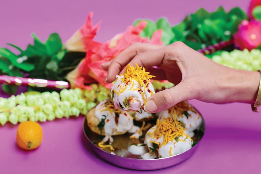 Chai Pani, in Asheville, North Carolina, takes Indian cuisine to a new level of “street food.”