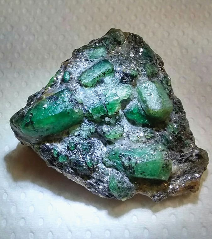 North Carolina’s Crabtree Emerald Mine also yields aquamarine and other gems.
