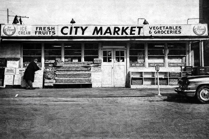 Elizabethton’s City Market in its former life as a community grocery store. 